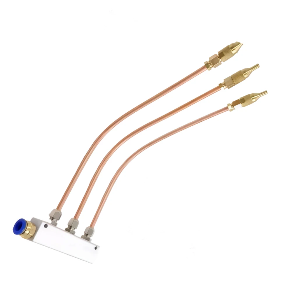 CNC Joint Nozzle Constructed from Aluminum Alloy and Copper for Reliable Performance in Machining Environments