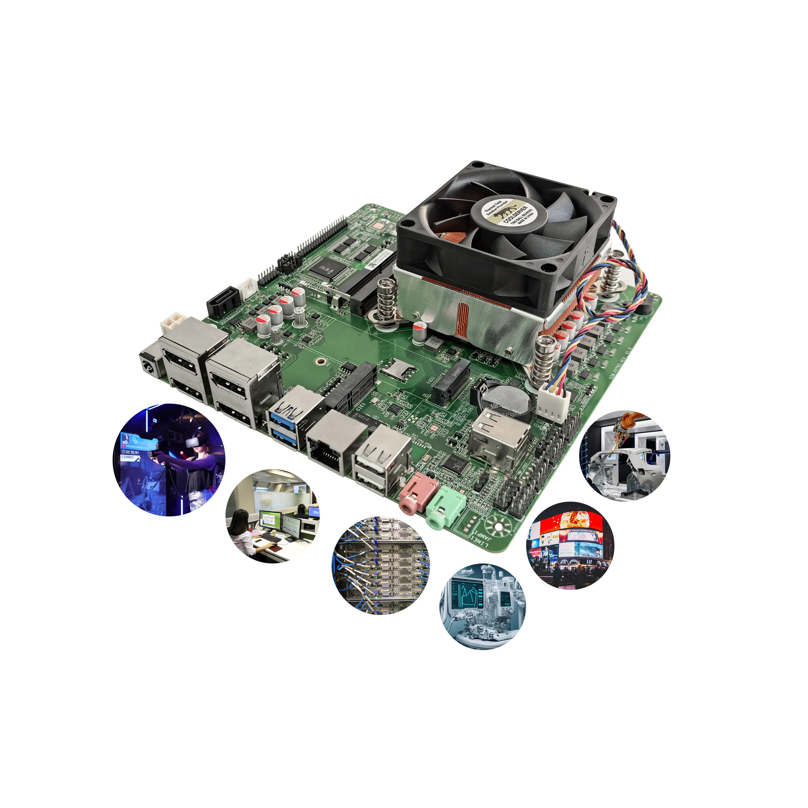 Wholesale Industrial Motherboard Ryzen M.2 DDR5 amd Ryzen Processor Mini PC AMD7