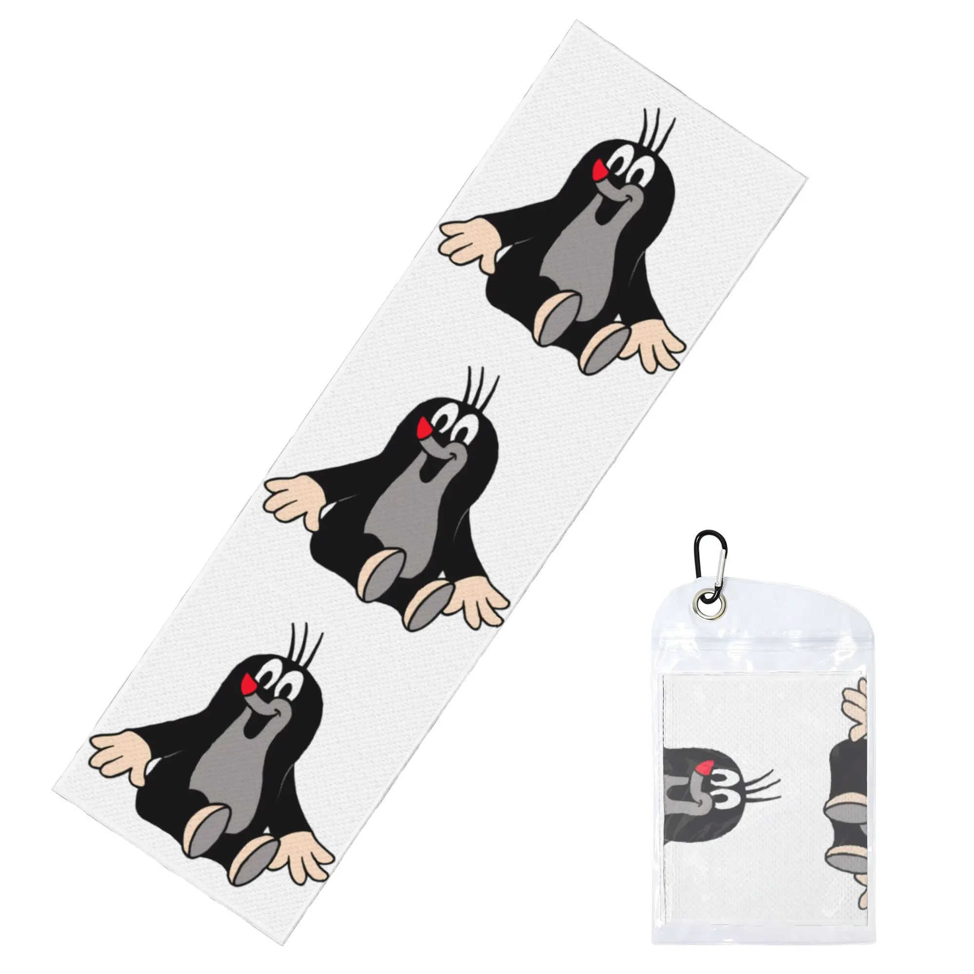 The Mole Cold Exercise Towel  Czech Cartoon Comics Krtek Mole Super Soft Breathable Instant Cooling Towel Beach Towels