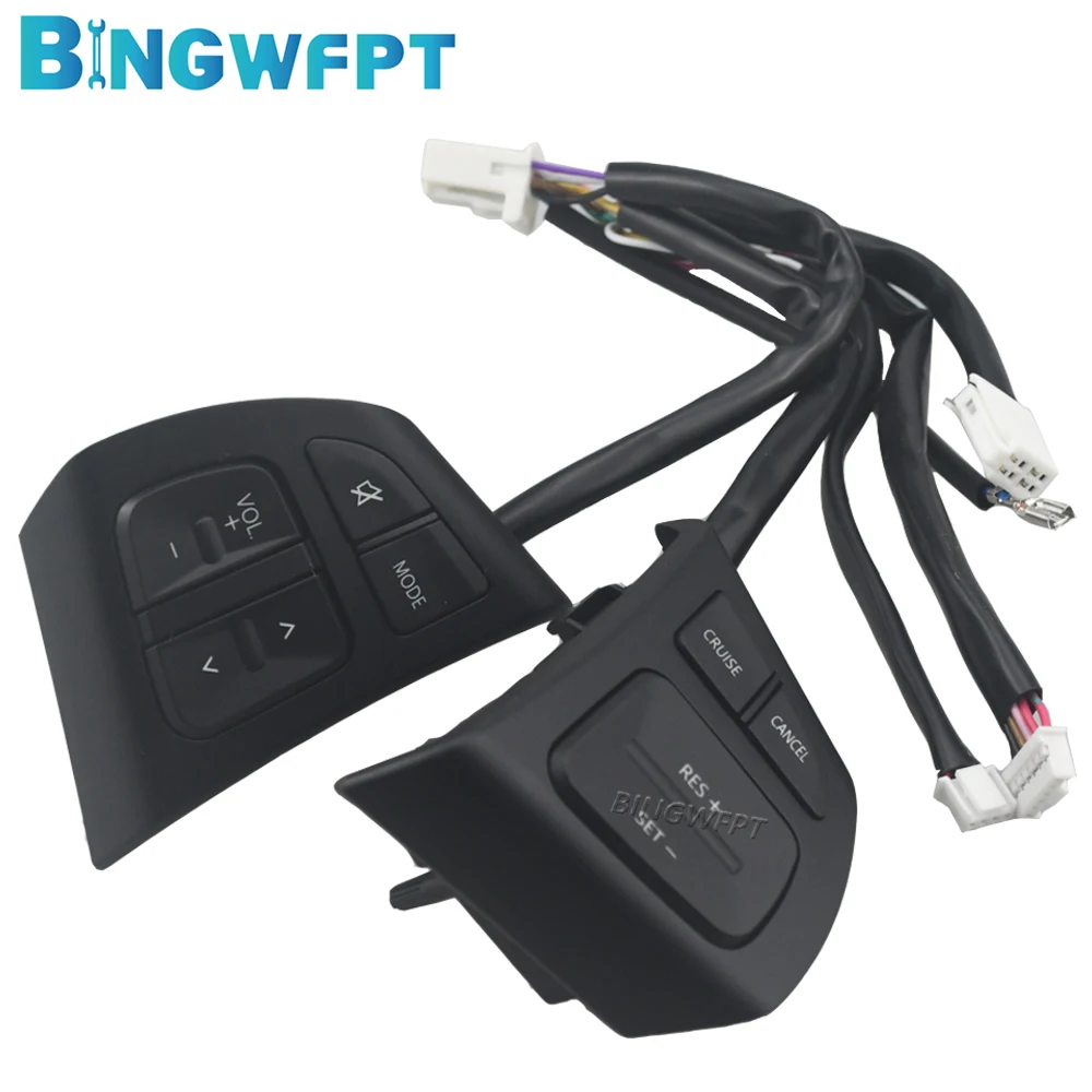 Audio Volume Cruise Speed Control Switch Button For Suzuki Grand Vitara SX4 S-CROSS Multifunction Steering Wheel Switch Button view 3