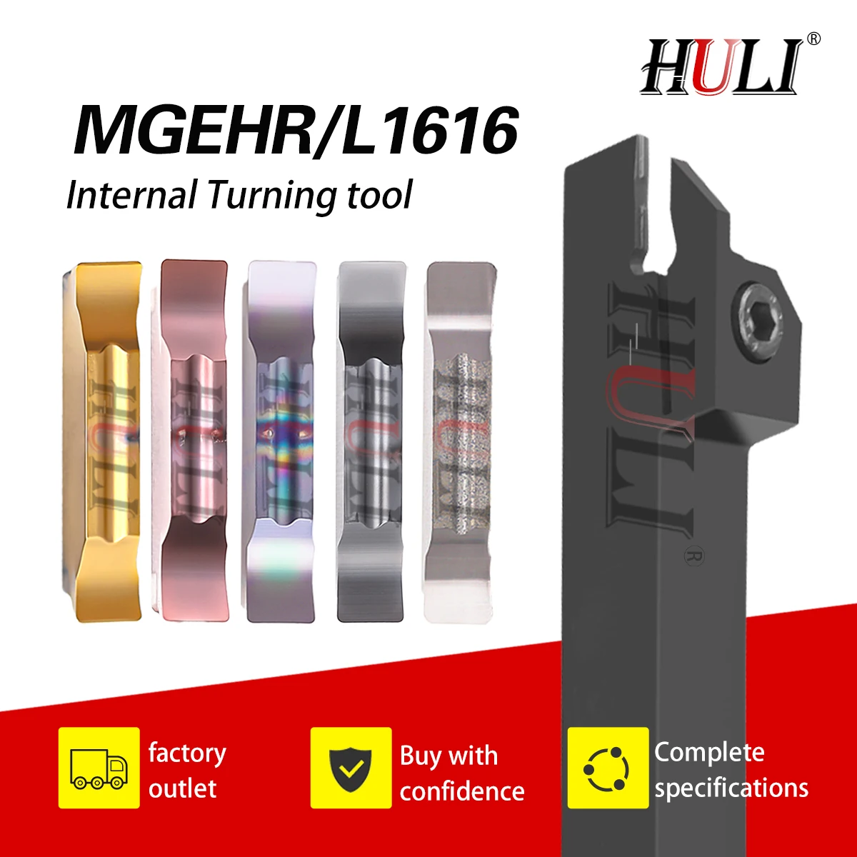 

MGEHR1616-1.5/2/2.5/3/4 Grooving Holder CNC Lathe Tools MGGN Grooving Insert Outer Diameter Cutting And Slotting Cutter Bar Tool