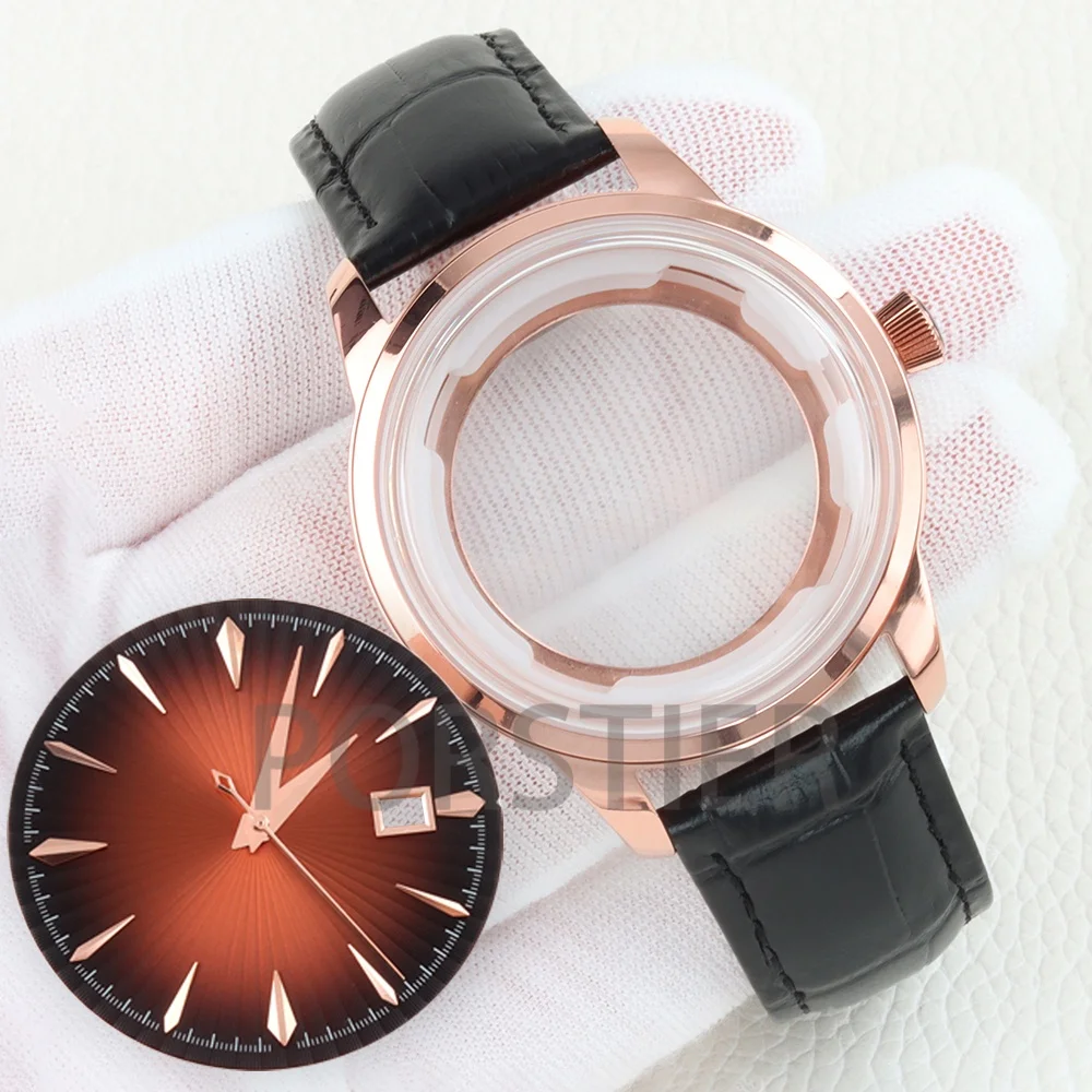 

Корпус из нержавеющей стали 40 мм для часов Cocktail Watch, кожаный ремешок 20 мм для механизмов NH35/NH36, циферблаты 35 мм, запасные части для часов