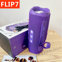 Flip 7 portable Bluetooth speaker high-power subwoofer outdoor IPX7 waterproof wireless sound system supports TWS Caixa De Som