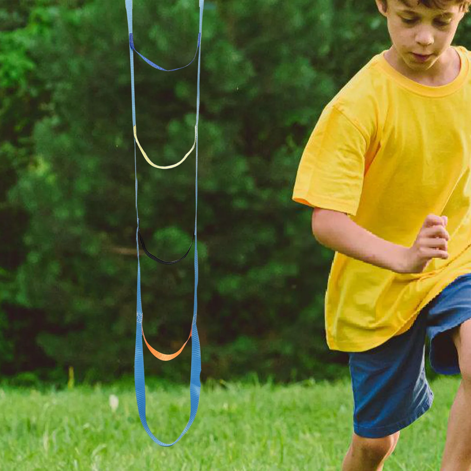 Escada de corda de escalada para crianças durável ao ar livre indoor playground crianças corda subir pendurado escada quintal jardim acampamento