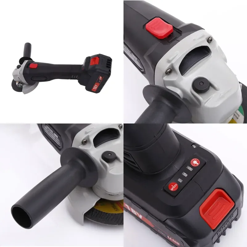 For Angle Grinder Brushless Lithium Battery Charging Polishing and Cutting Machine Multi Function