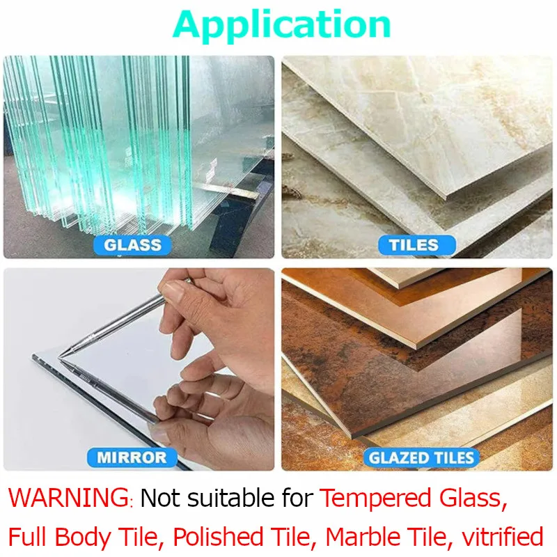 Ручной резак для плитки и стекла с вольфрамовым роликом