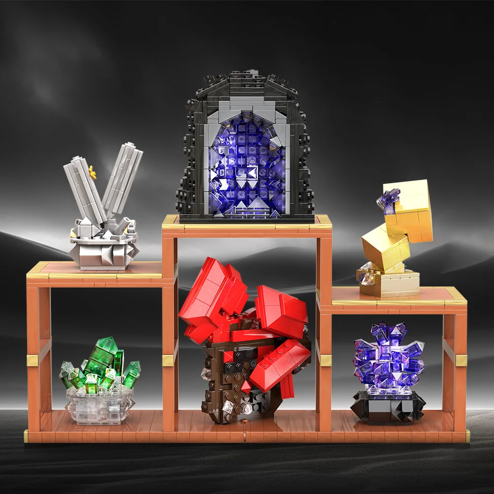 

MOC crystal Building Blocks Blocks Toy Children's Birthday Gift