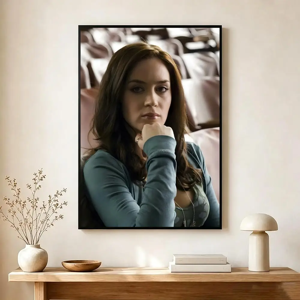 Emily Blunt Poster Wall Art Print Decorative Mural Home Decor Gift Unframed