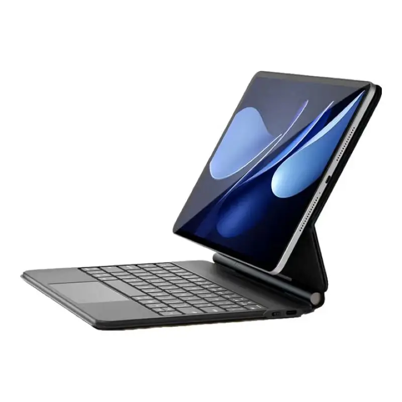 COOSTART مناسب للوحة المفاتيح المغناطيسية الحساسة لللمس Huawei Matepad Air 12. إنه خفيف الوزن ومريح. أسود