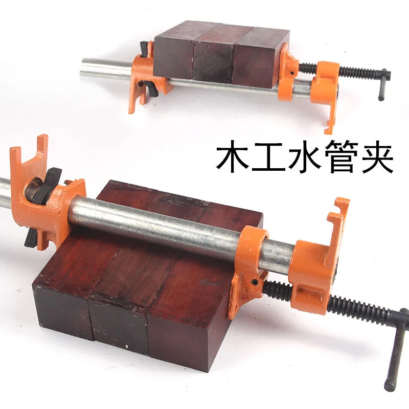 Steel Pipe Industrial 6 Pipe Thickened Woodworking Quick Puzzle Vertical Fixing Clamp f Clamp 26mm