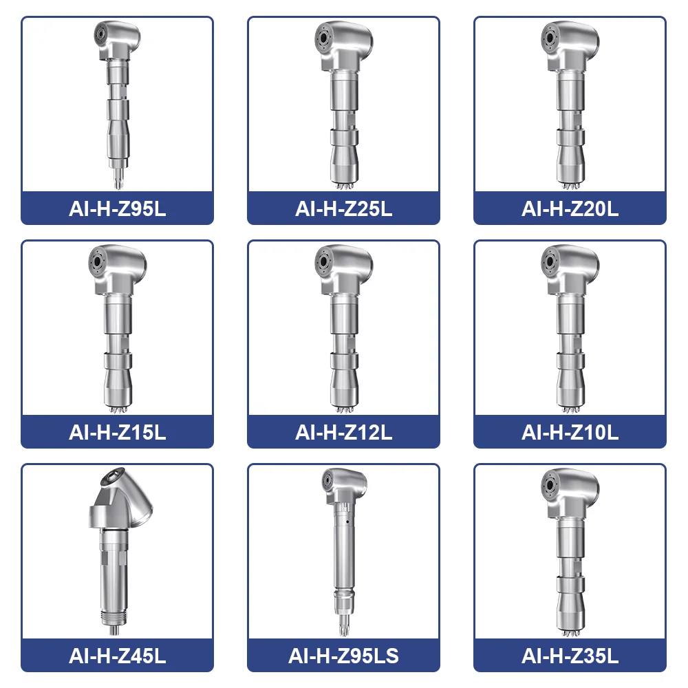 Contrangolo dentale manipolo testa ingranaggio centrale pezzi di ricambio a bassa velocità per cartuccia endodontica per impianto chirurgico serie AI-X/Z/SG