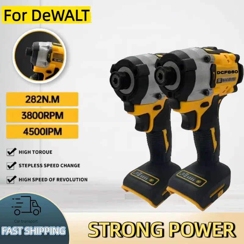 ل ديوالت DCF860 فرش الحفر الكهربائية مفك اللاسلكي المدمجة الحفر/سائق قابلة للشحن ترقية التدريبات أدوات كهربائية #2