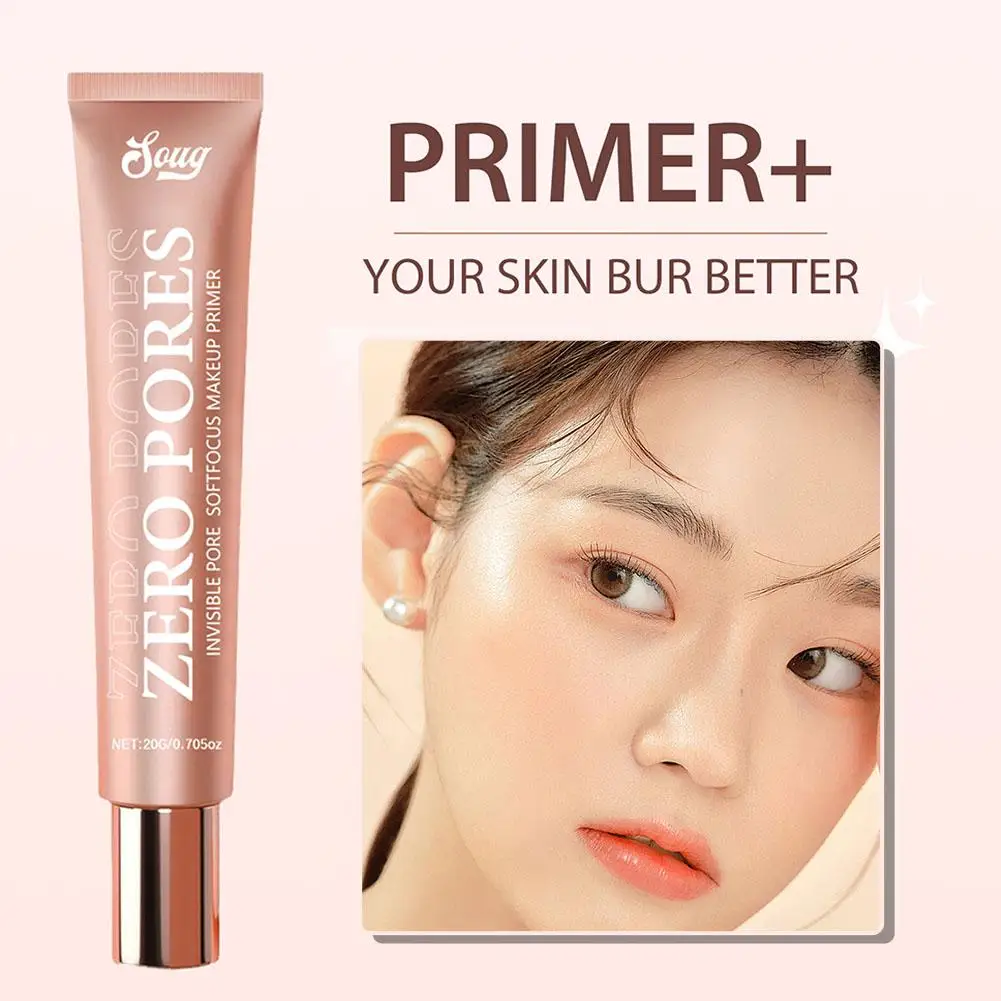 Face Primer Makeup Base 30ml Invisible Pore Smooths Fine Lines Oil-control Brighten Moisture Primer For Face Cosmetics V0o6