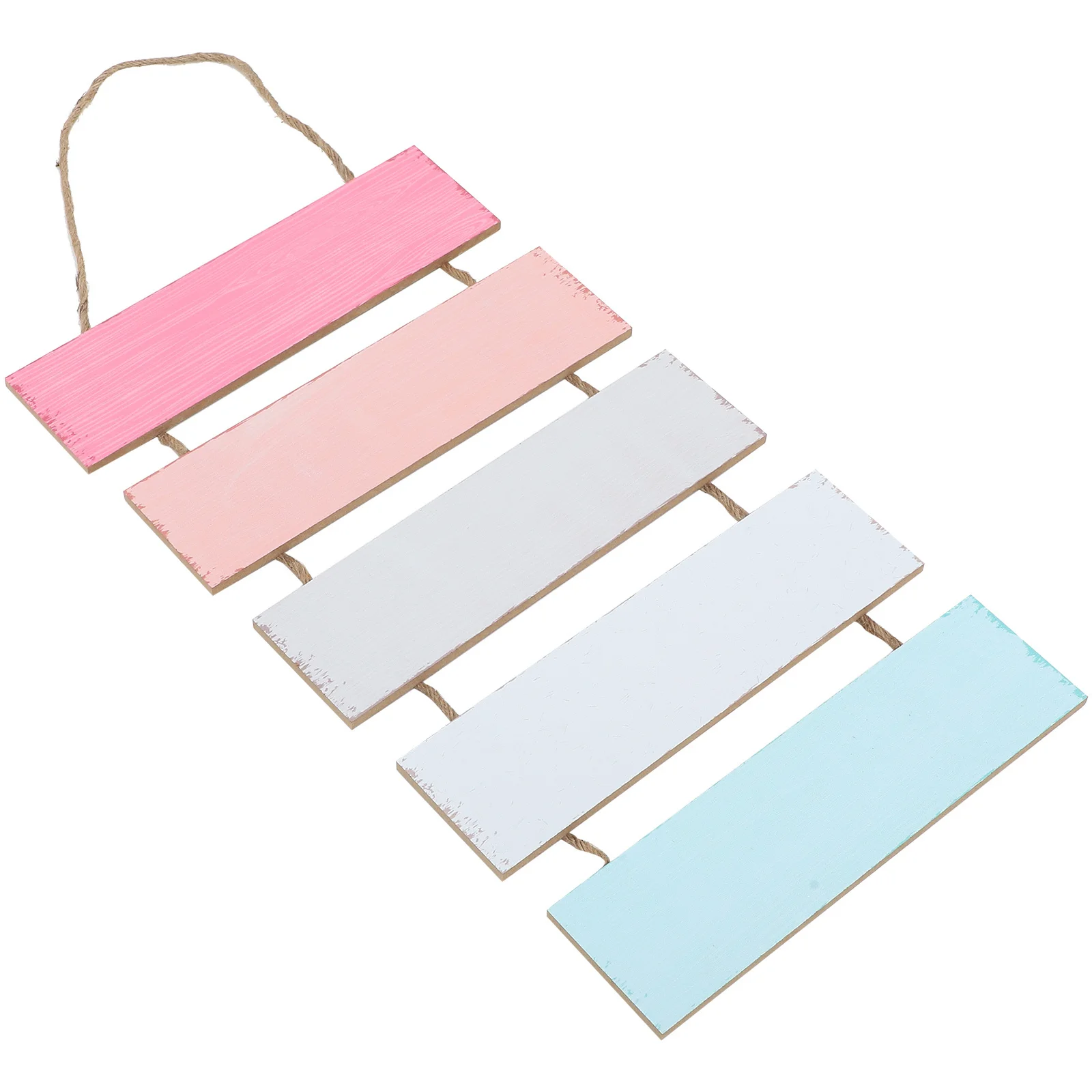 1Set Mini Chalkboard Signs Hanging Memo Board Creative Blank Plaque for Home Restaurant Display Hanging Chalk Board