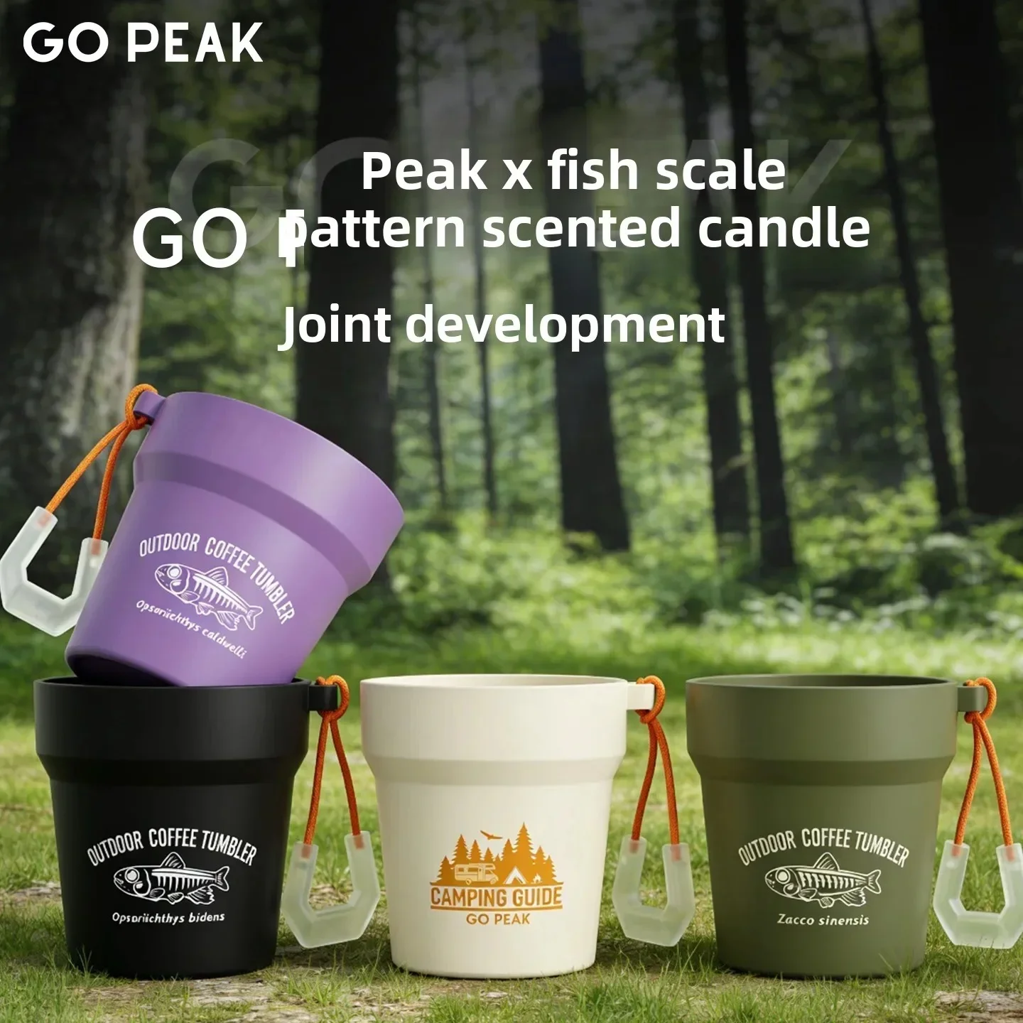 GO PEAK 1 Stück, 5 Stück Mini-Begleitbecher für Outdoor-Camping, Wasserbecher, Picknick-Kaffeebecher, tragbares Becher-Set in Lebensmittelqualität, Köderbecher