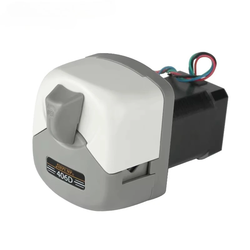 406D DC AC Motor 12V 24V 220V Single Double Channel  0.15 To 565ml/min for Medical Injection or Lab Peristaltic Pump