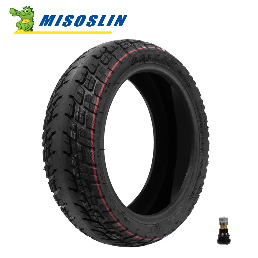 9.5 Inch 9.5*2.50 Tubeless Tire Vacuum Gel Self-healing Wheel Trye For NIU KQI3 Electric Scooter off-road Wear-resistant Parts