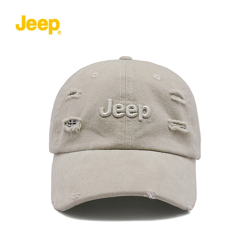 

Jeep Men's Baseball Cap Trucker Hat Outdoor Sports Fishing Hiking UV Protection and Casual Cap Running Cap Adjustable Fit
