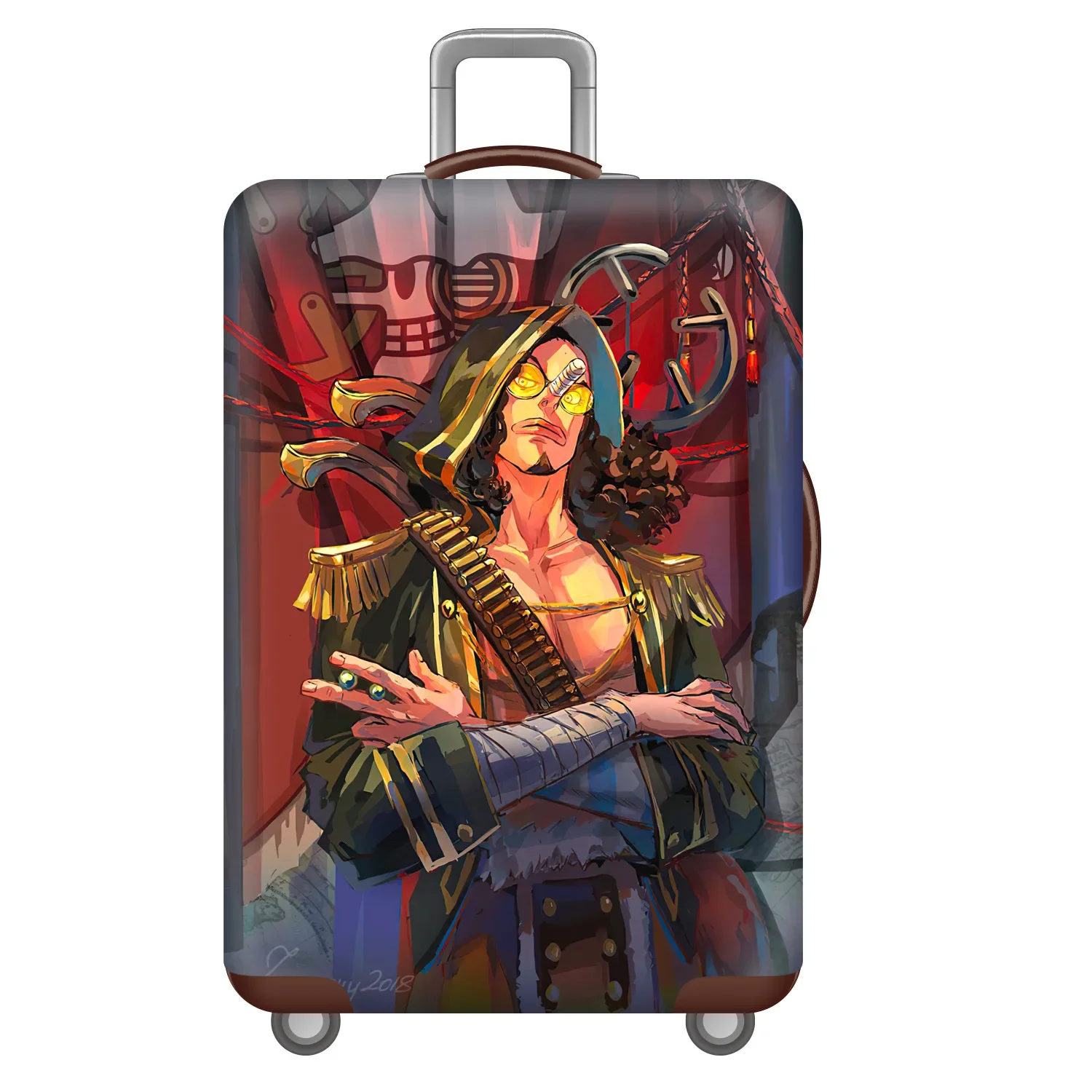 

Эластичный защитный чехол для багажа, устойчивый к царапинам, моющийся, прочный, практичный аксессуар для путешествий, для деловых поездок