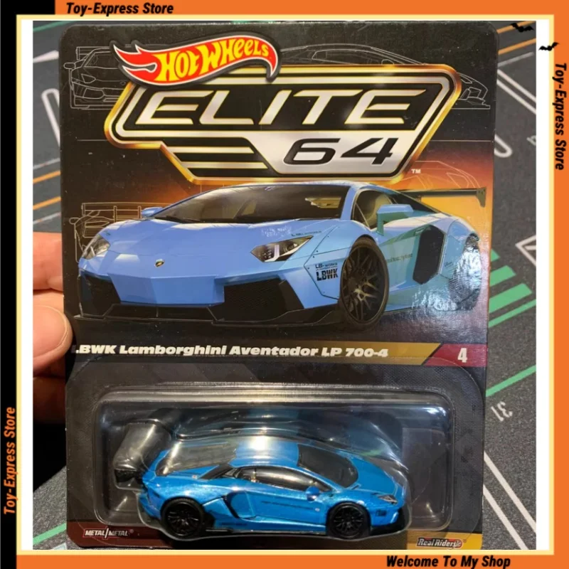 

Hot Wheels 2025 Elite 64 Children Toys Hotwheels 2025 LBWK Lamborghini Aventador LP 700-4 1:64 Racing Car Model Boys Kids Toys