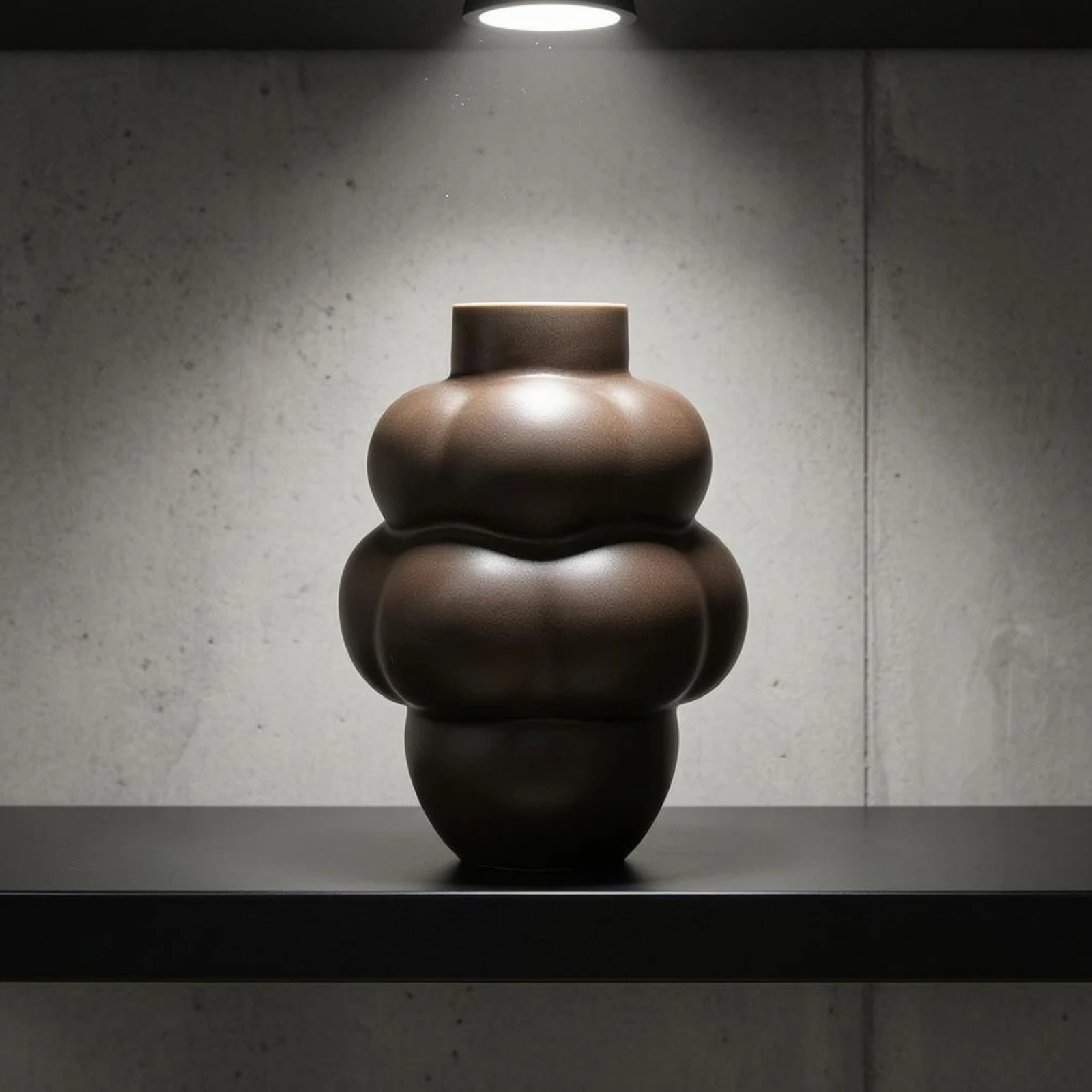 

Bubble Vase Minimalist Sculptural Vase Home Decor Rounded Boho Modern Style