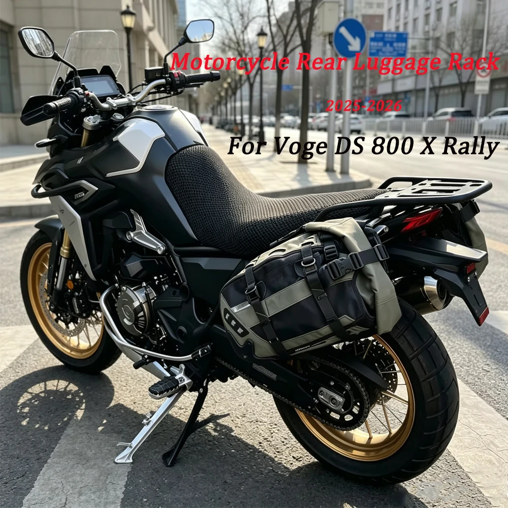 For Voge DS 800 X Rally Motorcycle Rear Luggage Rack DS800XRally DS800 X Cargo Rack Rear Carrier Support Bracket 2025-2026