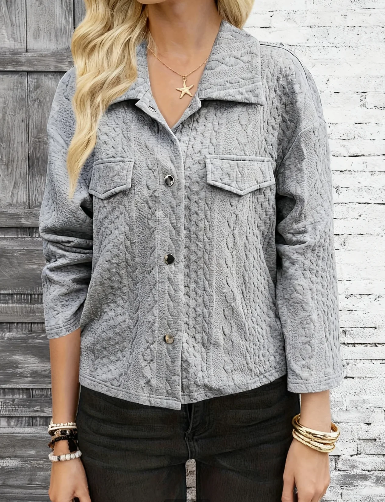 

Осенне-зимняя модная новая стильная женская однотонная куртка с лацканами и длинными рукавами, женская повседневная куртка с карманами