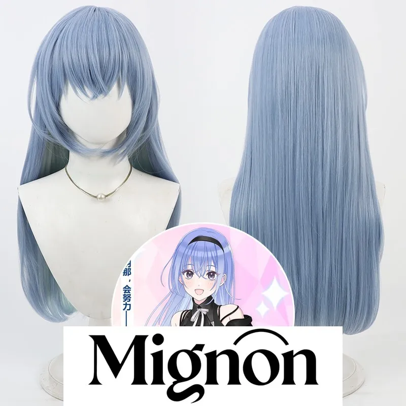 

Idolmaster блестящие цвета Suzuki Hana парик для косплея двухцветный градиент кожи головы подарок на Хэллоуин