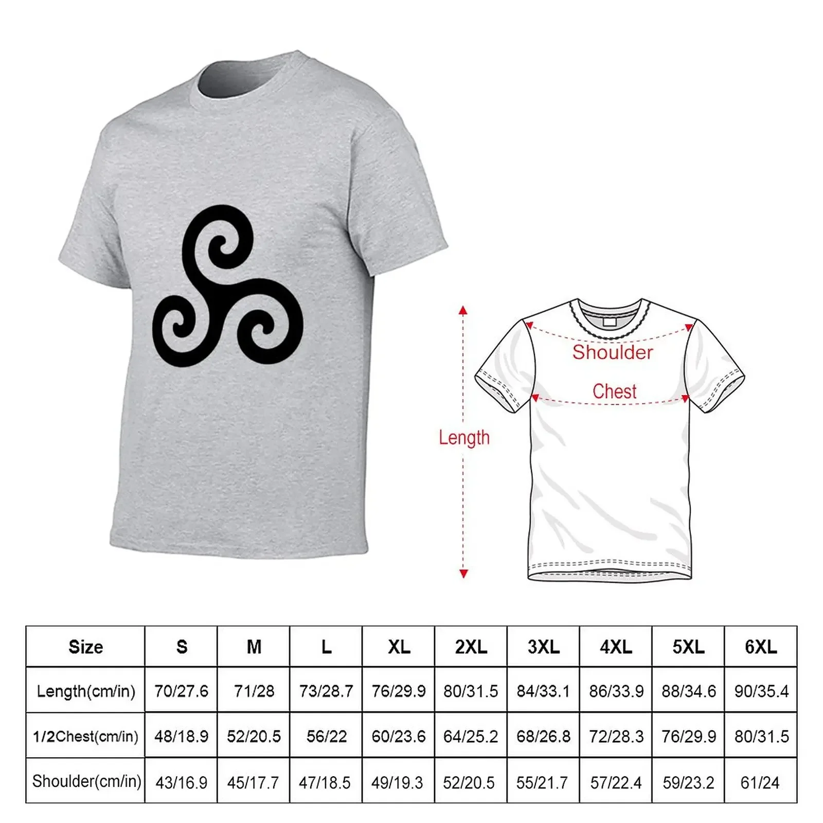 Merlin druid symbol T-Shirt quick drying plain men clothing