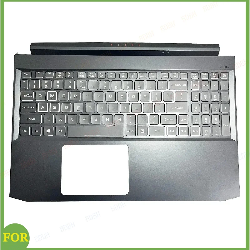 Original NEW Backlight US Keyboard For Acer Nitro 5 AN515-55 AN515-56 AN515-57 N20C1 N18C3 Laptop Top Case Upper Cover Palmrest
