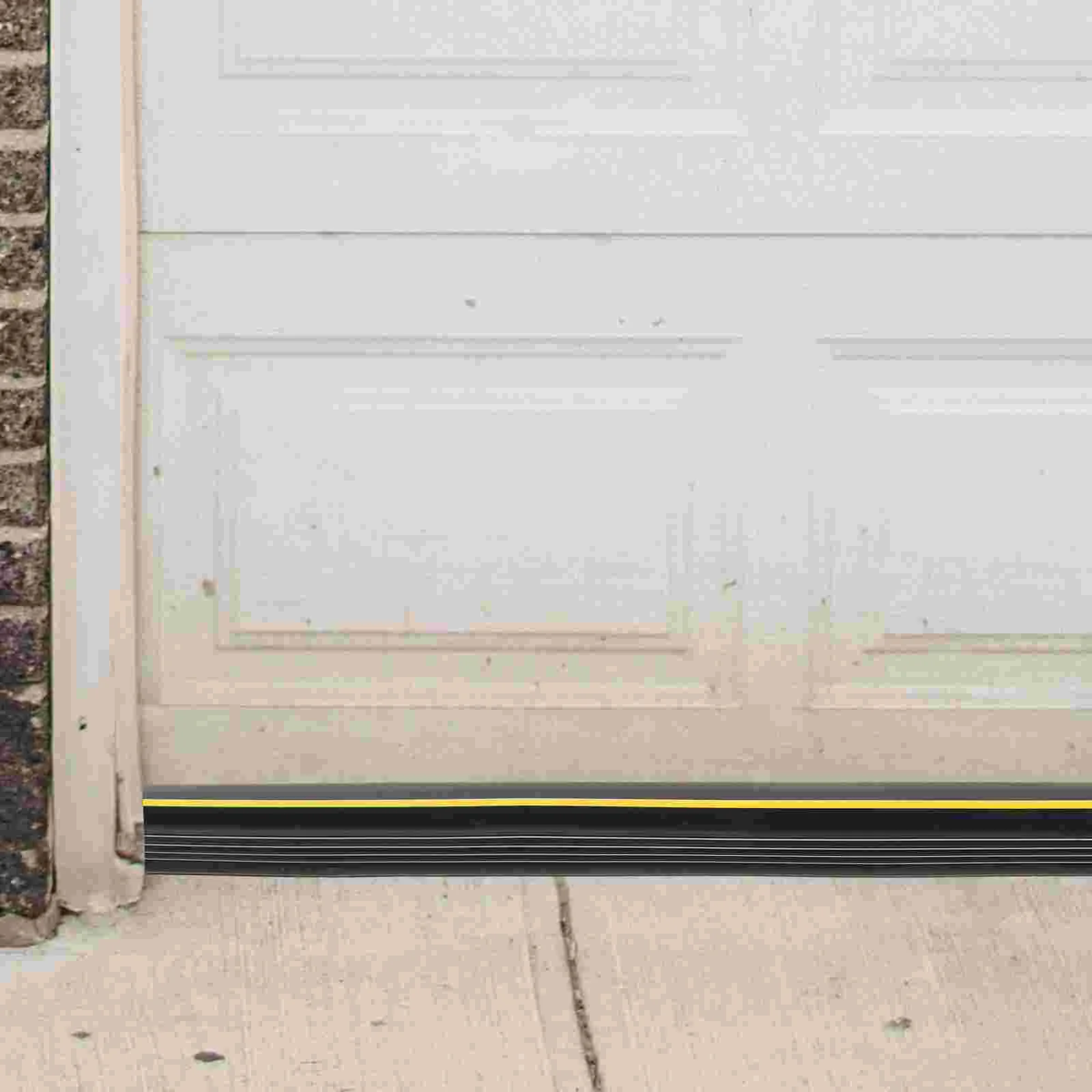 

Garage Door Threshold Seal Strip Bottom Water Proof Suite Barriers for Flooding Accessories Rubber Sealer Seals