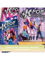 2025 NEW Kpop Demon anime peripheral picture book peripheral coloring book line draft children's brochure coloring drawing