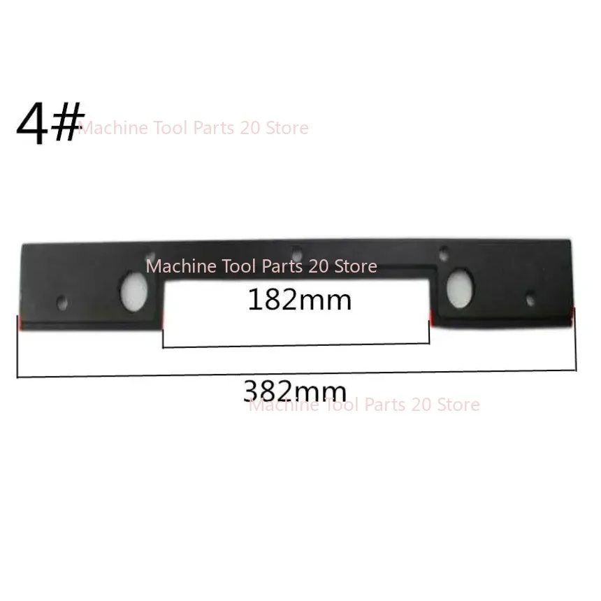 4# Milling Machine Saddle Knee Wiper Plate CNC Turret Mill Tool 2pc CNC Milling Machine Lathe Machine