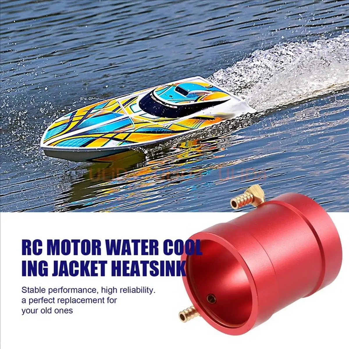 Calidad 36mm RC Motor marino chaqueta de refrigeración por agua disipador de calor para 3660 3674 3650 RC barco aleación de aluminio piezas de Motor sin escobillas