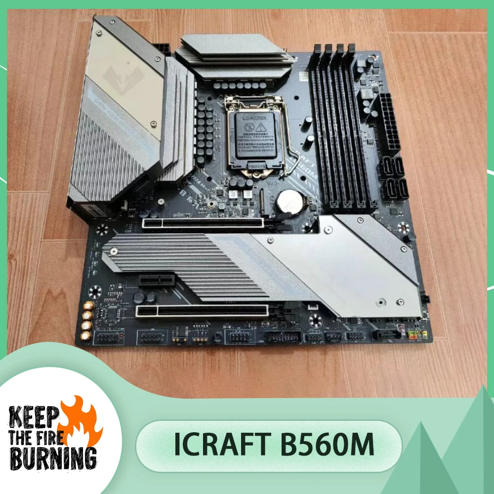 

Для MAXSUN ICraft B560M Des-ktop компьютерная материнская плата 11400f 11500f M-ATX DDR4