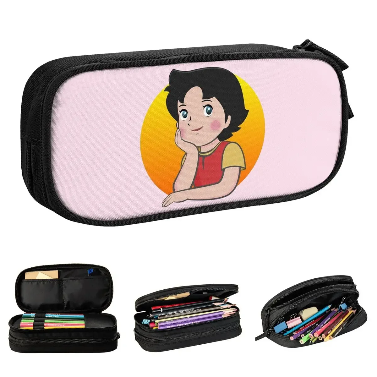 

Heidi Pencil Case Fashion Pen Bag Student Large Storage Students School Cosmetic Pencil Pouch