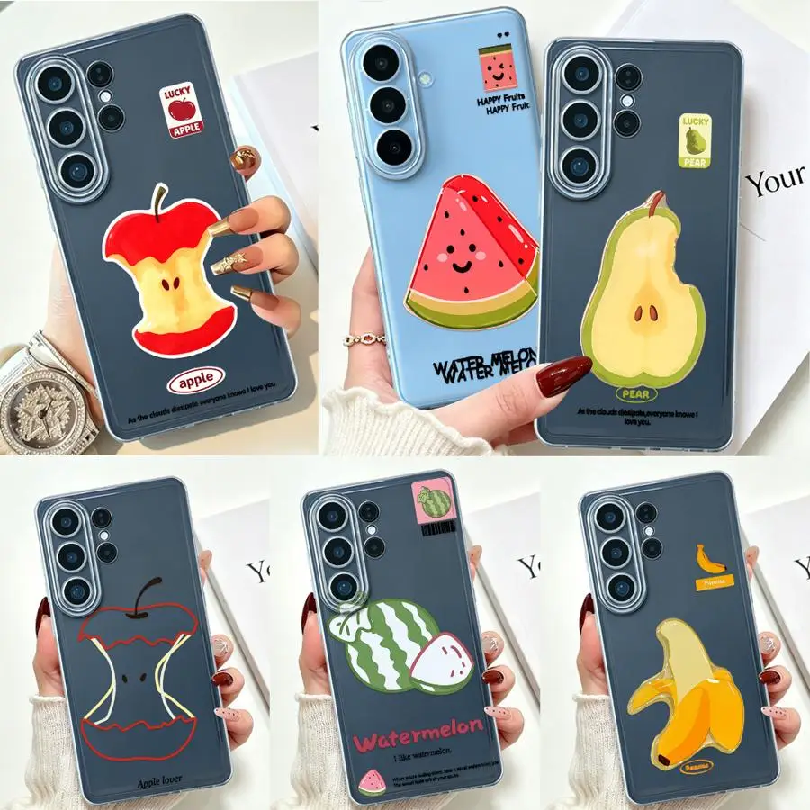 Phone Cover Case for Samsung Galaxy S26 Ultra S20 Plus S25Ultra S22 FE S26 S21 S23 S24 Note 20 Ultra 10 S25 Edge Summer Fruit
