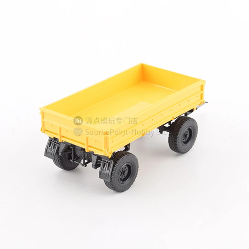 1:43 Scale Diecast Alloy GKB-8535 Two Axle Trailer Toys Cars Model 103779 Classics Nostalgia Adult Souvenir Gifts Static Display