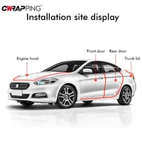 5m Car Door Edge Guards Clear Rubber Seal Protector U Shape Edge Trim Transparent Auto Door Edge Protection for Car Accessories 6