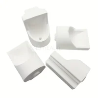 Crisol de cuarzo de fundición para laboratorio Dental, taza Horizontal con capucha, crisol de fundición centrífuga, herramientas dentales con capucha, 4 Uds.