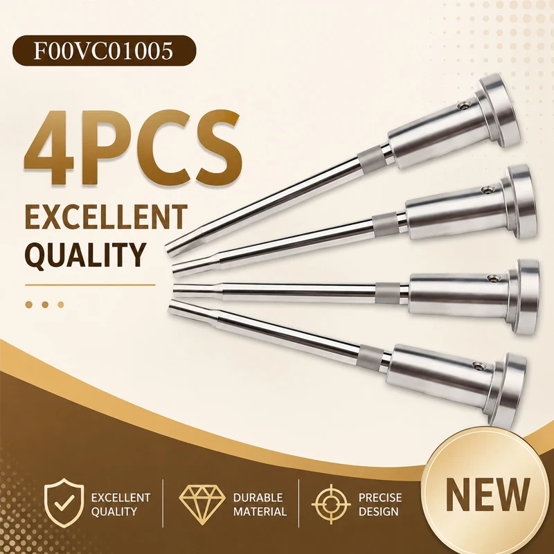 

4PCS F00VC01005: Common Rail Injector Valve Assembly Compatible With Injector Model: 0445110021 0445110146 0445110056 LF1842^%