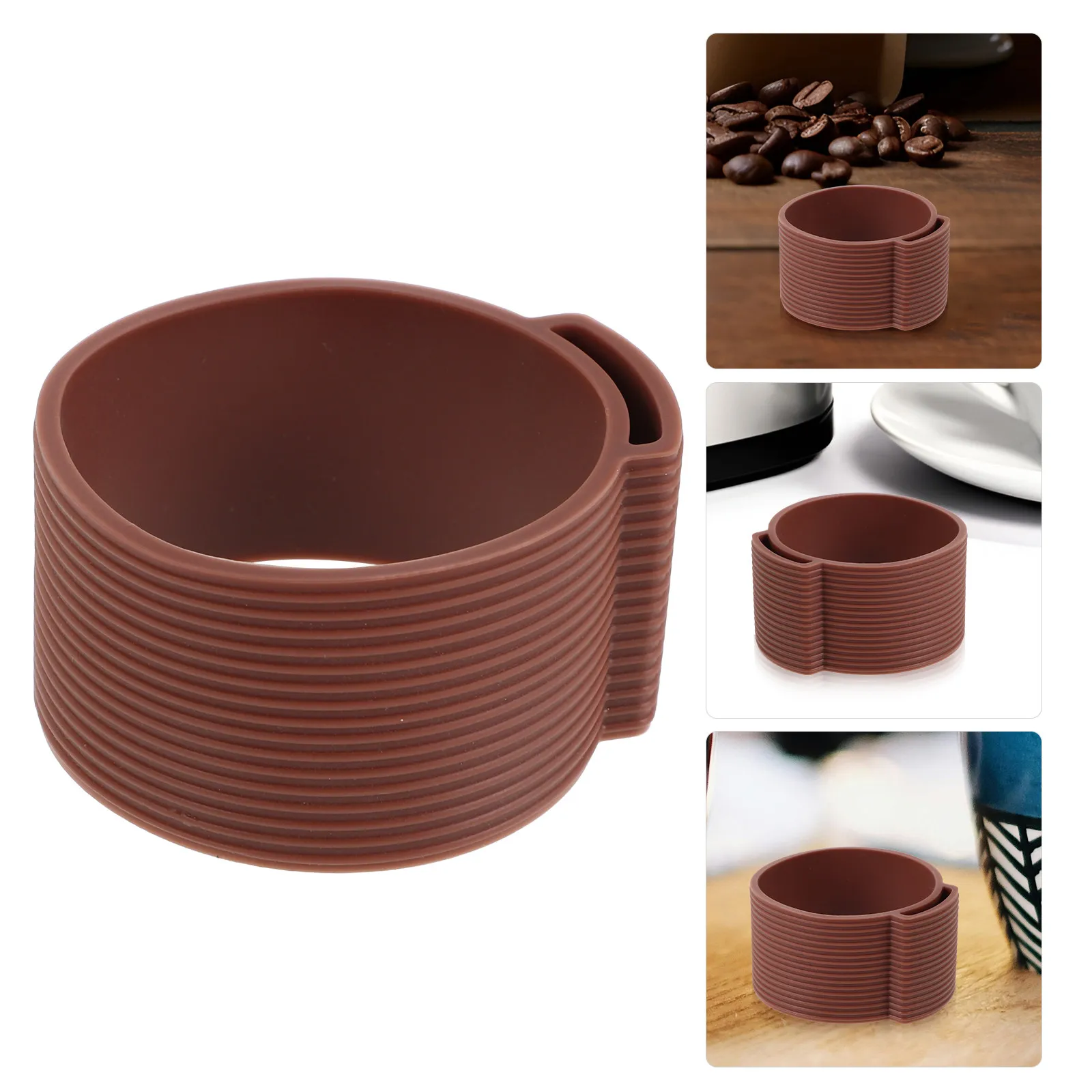 

Портативный силиконовый чехол-накладка для ручной кофемолки с ручкой, защитный чехол-держатель из нержавеющей стали для путешествий и заваривания кофе