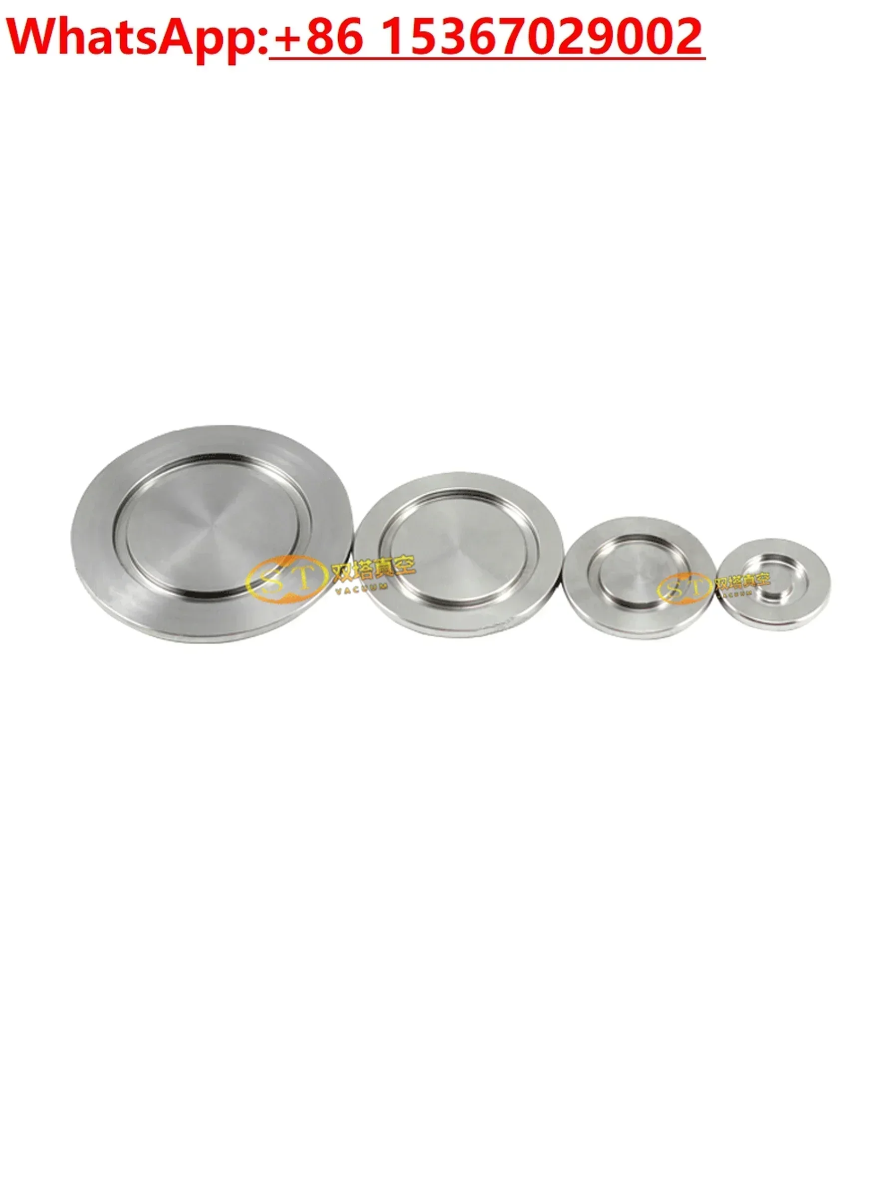 5Pcs KF vacuum flange blind plate vacuum baffle 304 stainless steel stuffy cover KF16KF25KF40KF50KF63