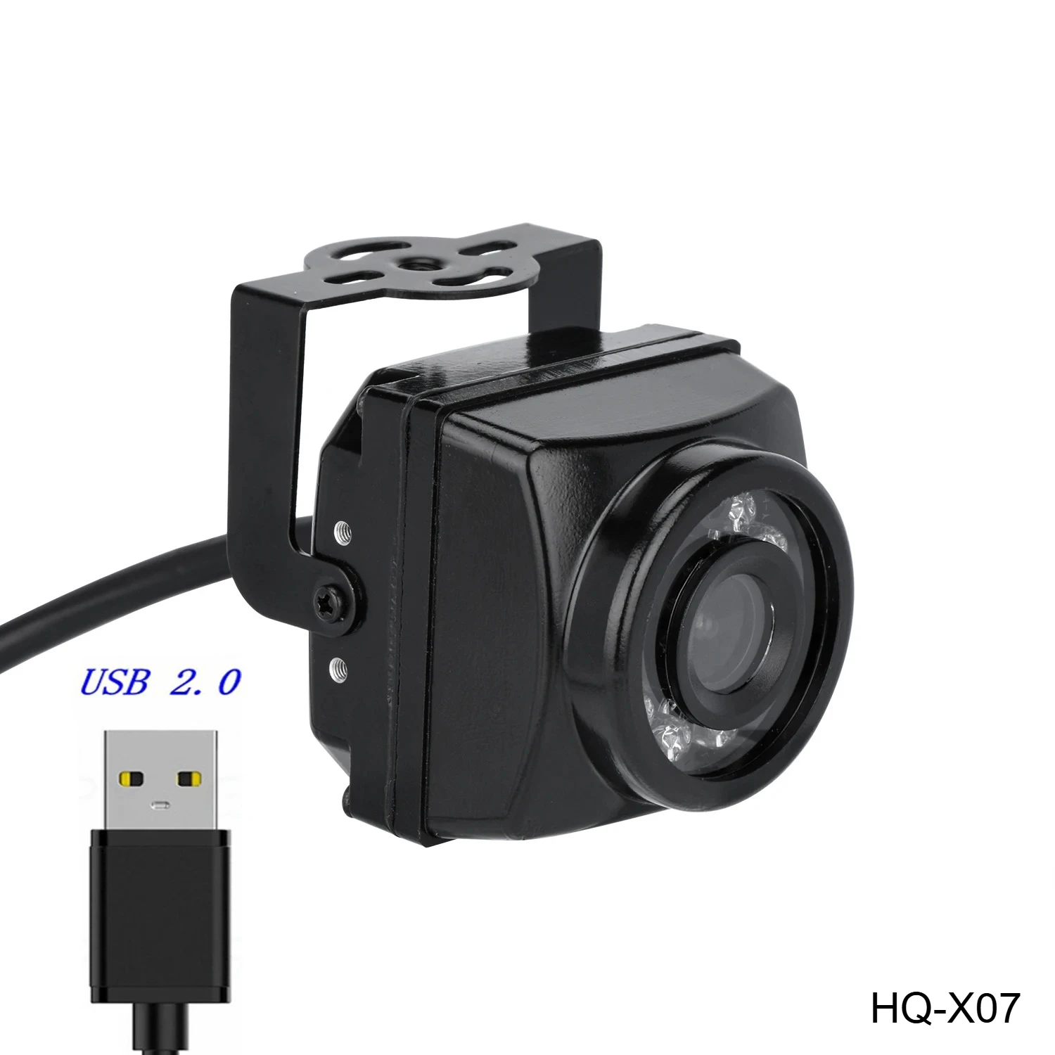IP66 Waterproof Mini 940NM IR USB Cam Full HD 1080P 720P USB Mini Android OTG Type-C UVC CCTV External Camera for Tablet Kiosk