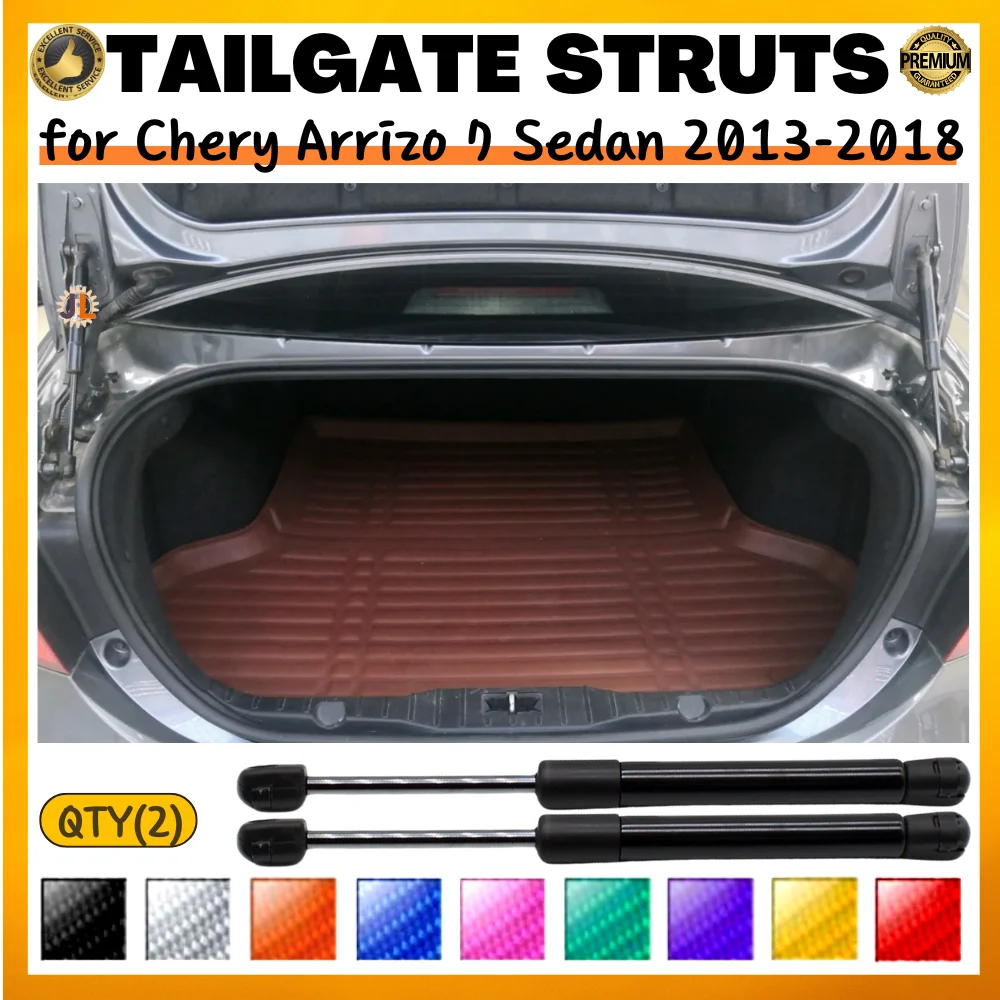 

Qty(2) Trunk Struts for Chery Arrizo 7 for Chery A4 Sedan 2013-2018 Rear Tailgate Boot Lift Supports Gas Springs Shock Absorbers