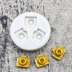 Mini Camera Silicone Sugarcraft Mold Resin Tools Cupcake Baking Mould Fondant Cake Decorating Tools