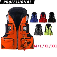 Chaleco salvavidas para adultos, accesorios para pesca, Kayak, esquí acuático, Surf, Driftiing, natación, deportes, chaqueta de seguridad, salvavidas reflectante XXL