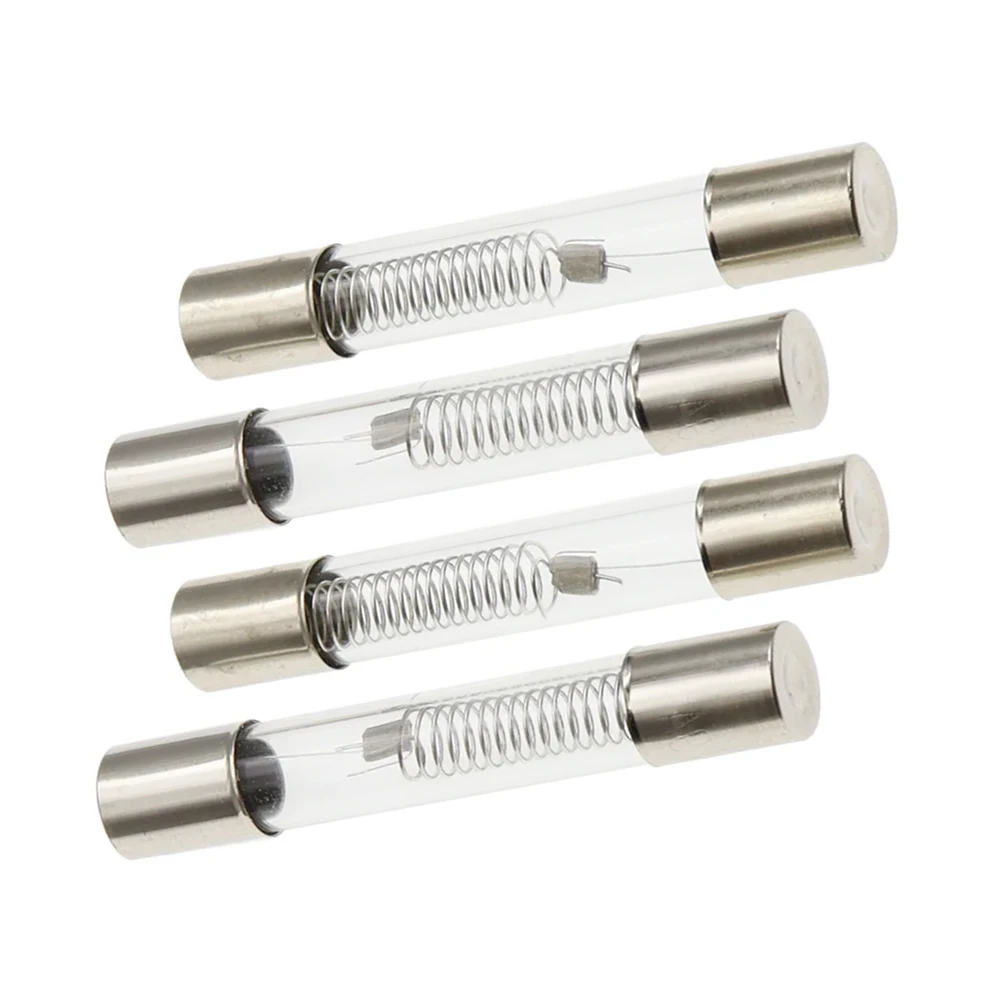 100PCS 5KV 5000V Fuse 6x40mm 0.6A 0.65A 0.7A 0.75A 0.8A 0.85A 0.9A 1A Glass Tube Fuse 6*40mm High-Pressure Microwave Oven Fuses