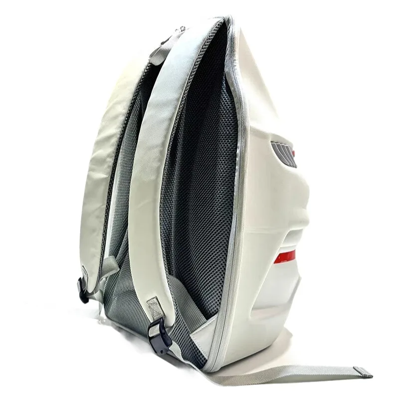 Hard Shell Backpack for Cycling Riding - Large Capacity Sports-Inspired Stylish Mens Rucksack, Waterproof Durable Daypack