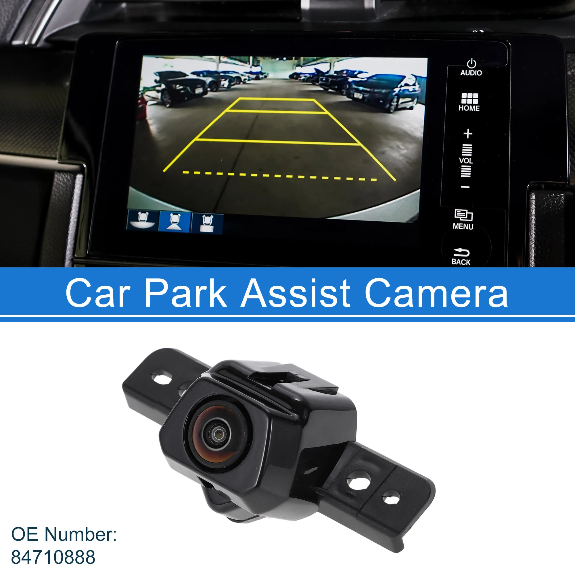 UXCELL Car Camera Front View Camera for Cadillac Escalade No.84710888